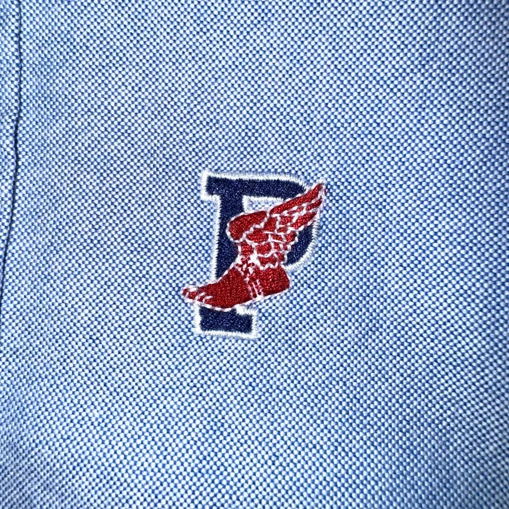 VERY RARE HARD TO FIND POLO RALPH LAUREN P-WING LOGO OXFORD SHIRT - Picture 8 of 11